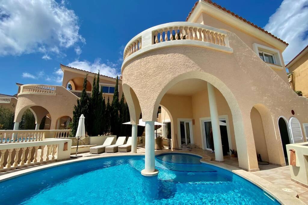 Meerblick Villa "Buena Vista" In Santa Ponsa, Mallorca エクステリア 写真
