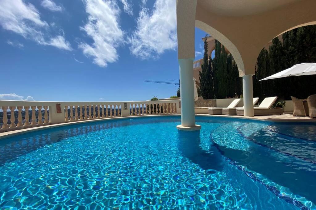 Meerblick Villa "Buena Vista" In Santa Ponsa, Mallorca エクステリア 写真