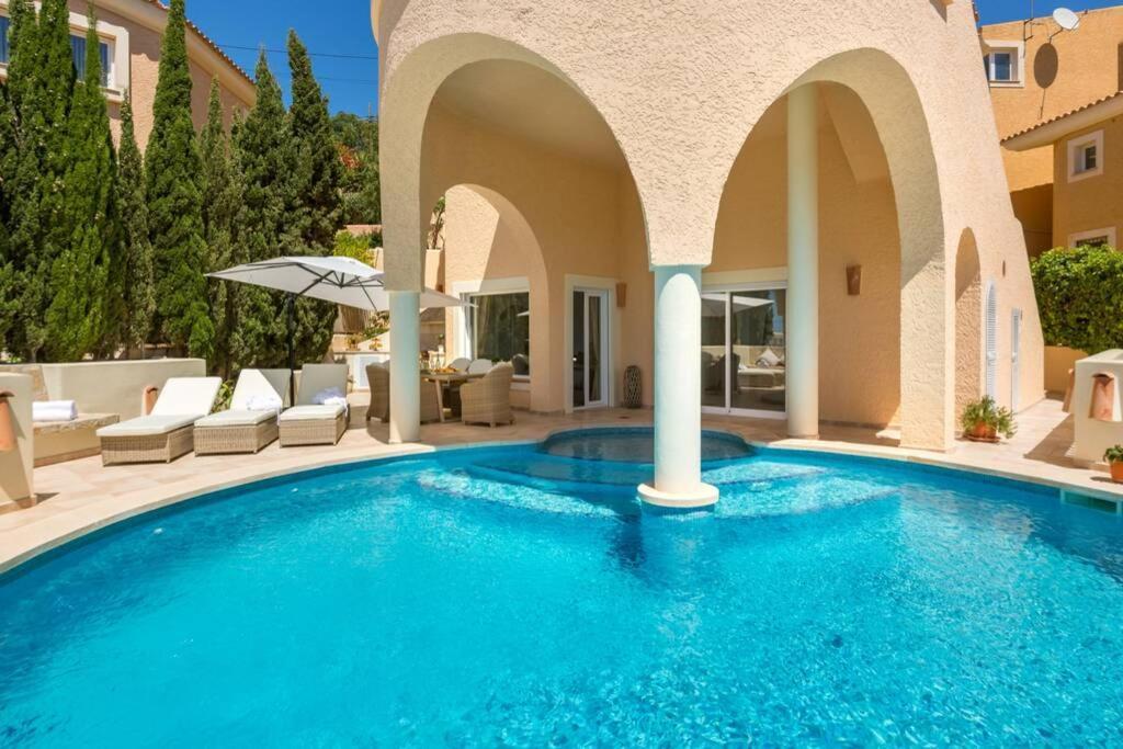 Meerblick Villa "Buena Vista" In Santa Ponsa, Mallorca エクステリア 写真